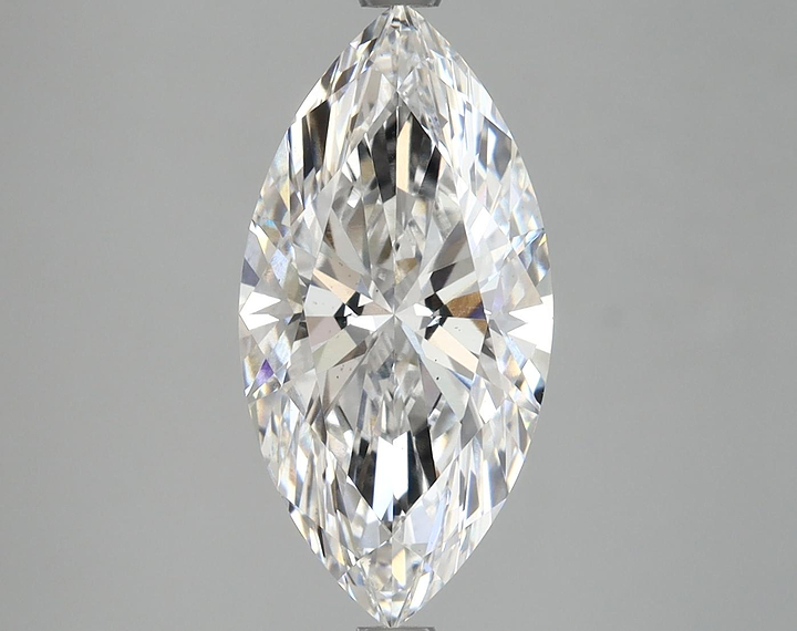 3.04 Carat Marquise Shaped Ideal Cut VS2 IGI Certified Lab Grown Diamond