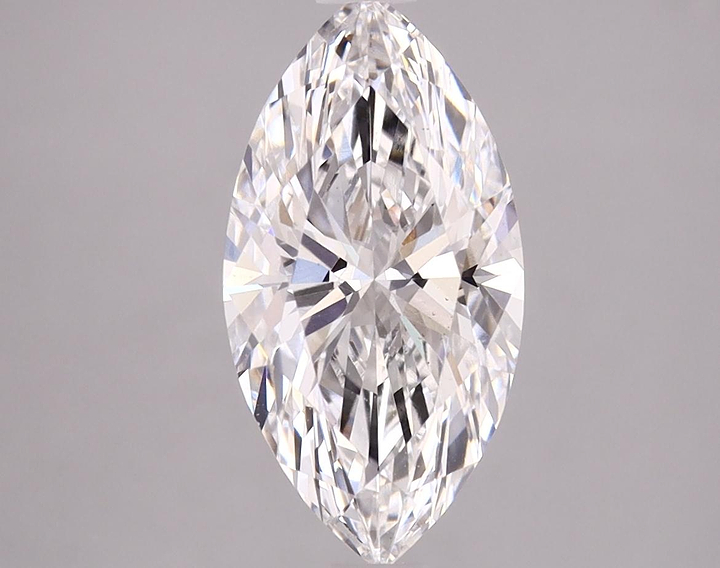 1.96 Carat Marquise Shaped Ideal Cut VS2 IGI Certified Lab Grown Diamond