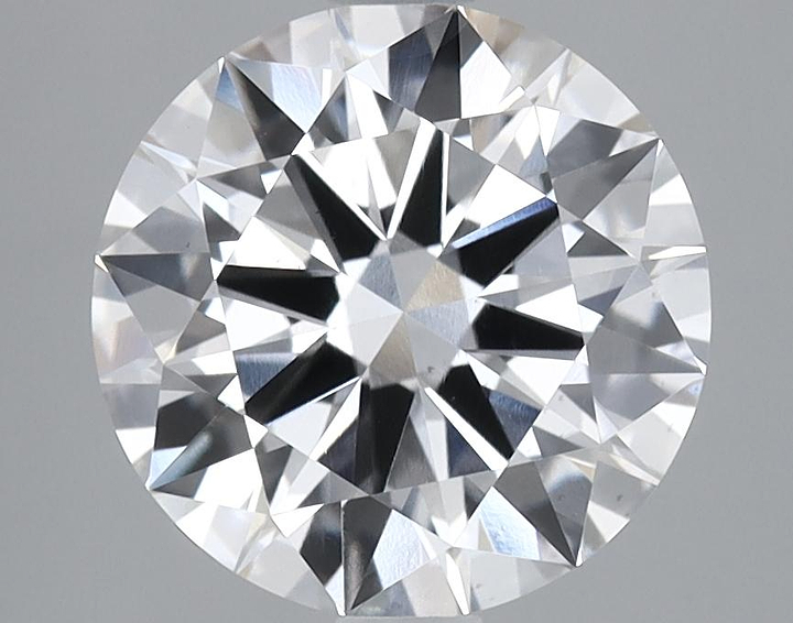 2.71 Carat Round Shaped Excellent Cut VS2 IGI Certified Lab Grown Diamond