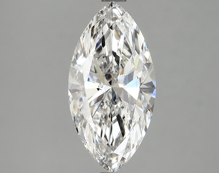 1.96 Carat Marquise Shaped Ideal Cut VS2 IGI Certified Lab Grown Diamond