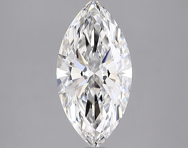 1.89 Carat Marquise Shaped Ideal Cut VS1 IGI Certified Lab Grown Diamond