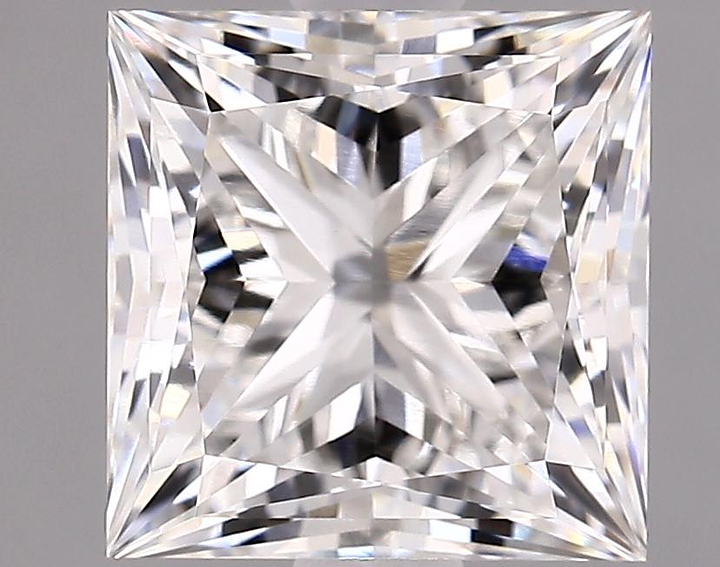 2.1 Carat Princess Shaped Ideal Cut VVS2 IGI Certified Lab Grown Diamond