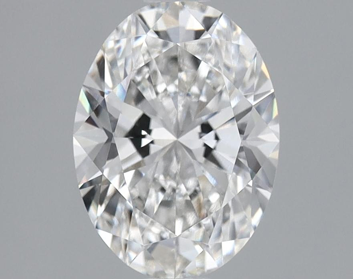1.5 Carat Oval Shaped Excellent Cut VVS2 IGI Certified Lab Grown Diamond