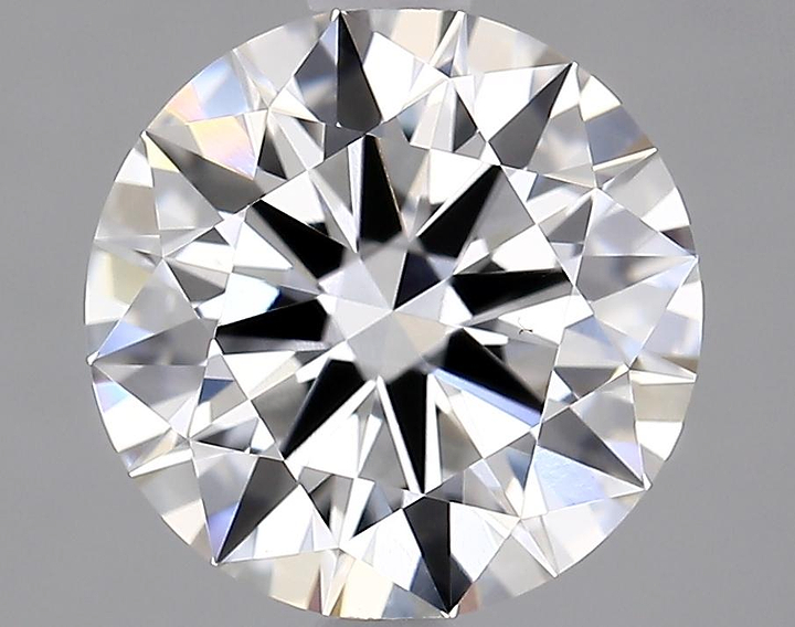 2.05 Carat Round Shaped Ideal Cut VVS1 IGI Certified Lab Grown Diamond