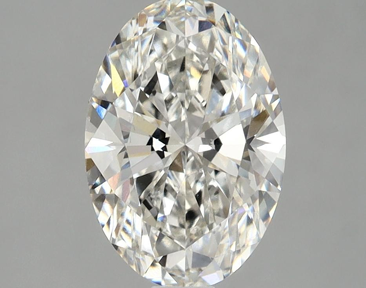 2.81 Carat Oval Shaped Ideal Cut VVS2 IGI Certified Lab Grown Diamond