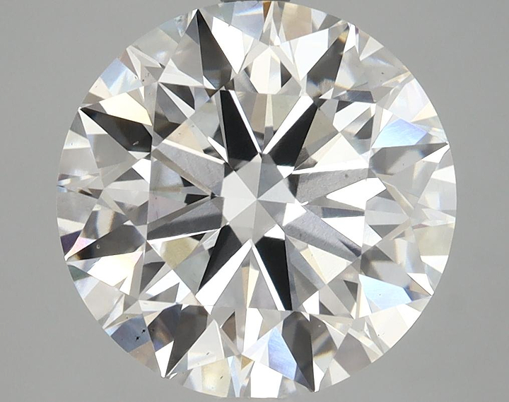5.02 Carat Round Shaped Ideal Cut VS2 IGI Certified Lab Grown Diamond