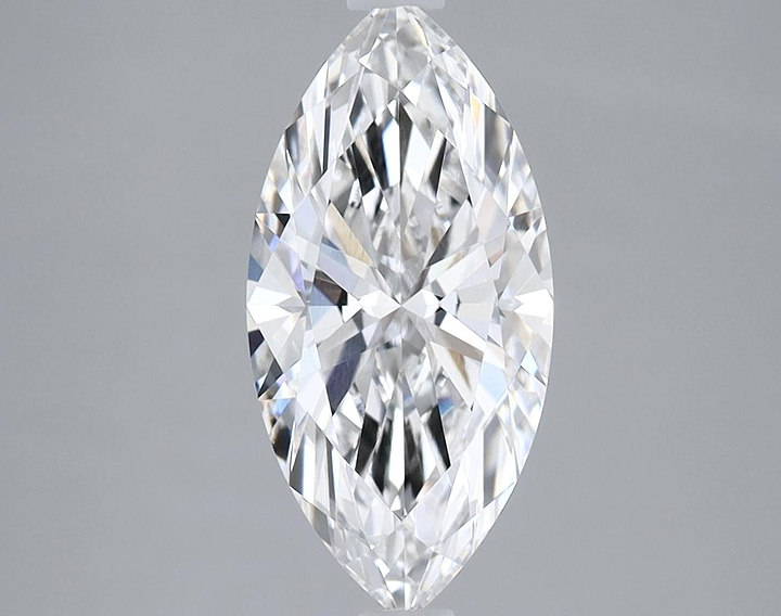 1.85 Carat Marquise Shaped Ideal Cut VVS2 IGI Certified Lab Grown Diamond