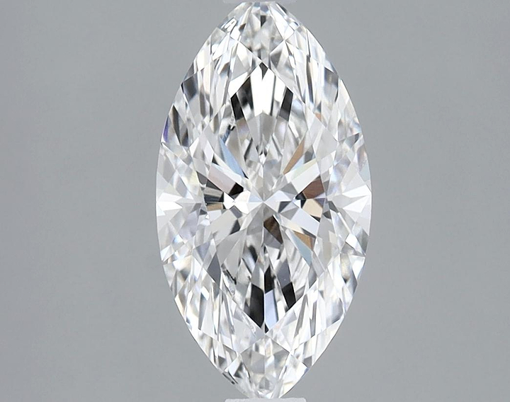 1.35 Carat Marquise Shaped Ideal Cut VVS2 IGI Certified Lab Grown Diamond
