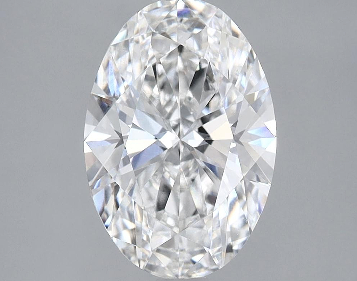 2.03 Carat Oval Shaped Ideal Cut VVS2 IGI Certified Lab Grown Diamond