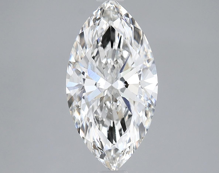 1.93 Carat Marquise Shaped Ideal Cut VS1 IGI Certified Lab Grown Diamond