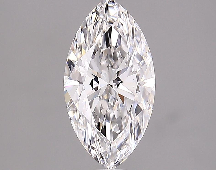 1.37 Carat Marquise Shaped Excellent Cut VS1 IGI Certified Lab Grown Diamond