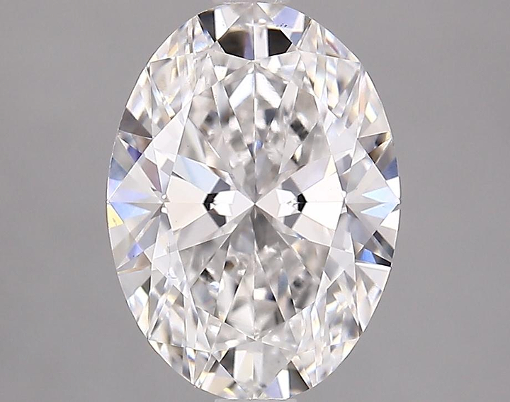 3.05 Carat Oval Shaped Excellent Cut VVS2 IGI Certified Lab Grown Diamond