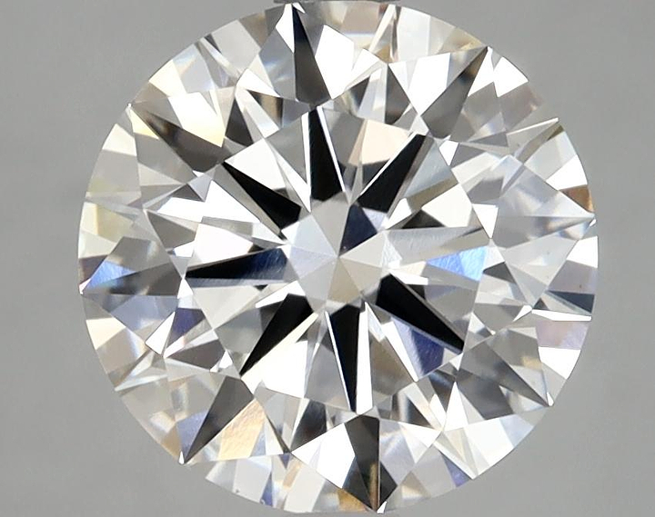 3.01 Carat Round Shaped Excellent Cut VVS2 IGI Certified Lab Grown Diamond