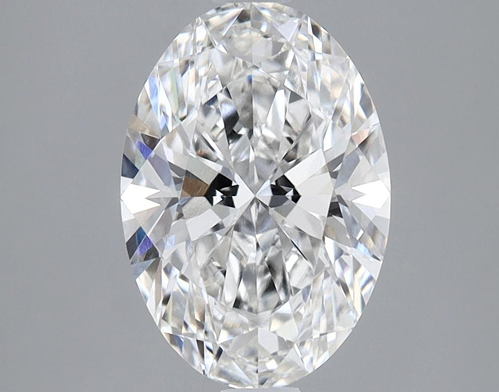 2.05 Carat Oval Shaped Ideal Cut VVS2 IGI Certified Lab Grown Diamond