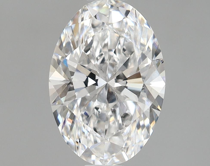 2.09 Carat Oval Shaped Ideal Cut VVS2 IGI Certified Lab Grown Diamond