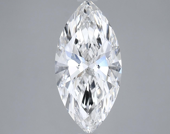 1.9 Carat Marquise Shaped Ideal Cut VS1 IGI Certified Lab Grown Diamond