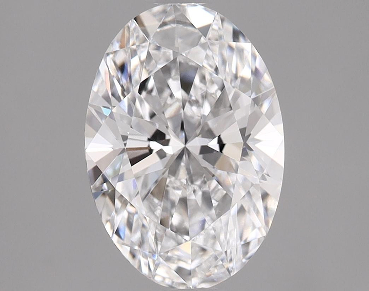 1.45 Carat Oval Shaped Ideal Cut VVS2 IGI Certified Lab Grown Diamond