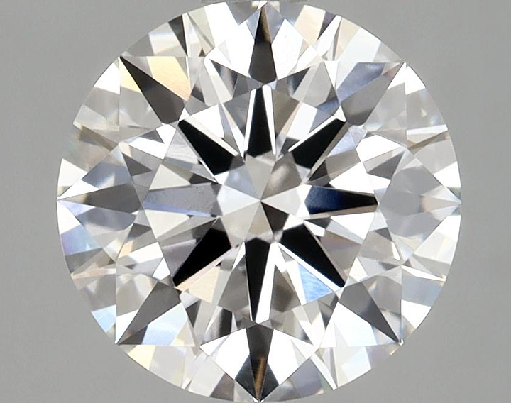 2.06 Carat Round Shaped Ideal Cut VVS2 IGI Certified Lab Grown Diamond