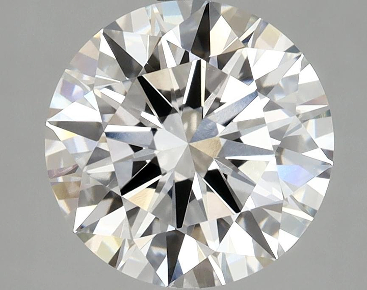 3.09 Carat Round Shaped Ideal Cut VVS2 IGI Certified Lab Grown Diamond