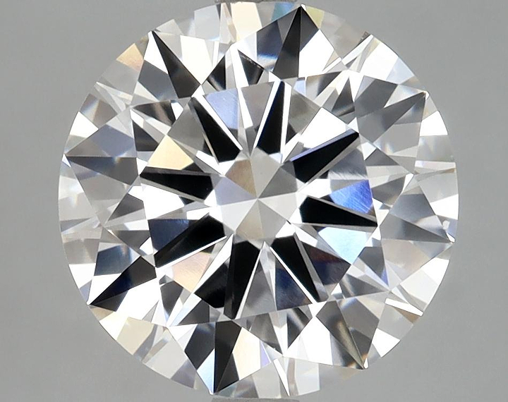 3.99 Carat Round Shaped Excellent Cut VVS2 IGI Certified Lab Grown Diamond