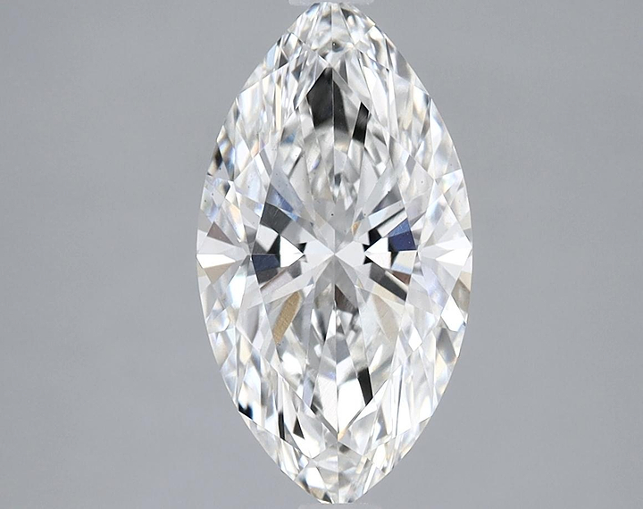 1.98 Carat Marquise Shaped Excellent Cut VS1 IGI Certified Lab Grown Diamond