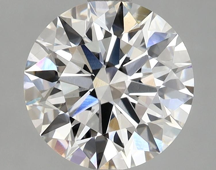 2.05 Carat Round Shaped Ideal Cut VVS2 IGI Certified Lab Grown Diamond