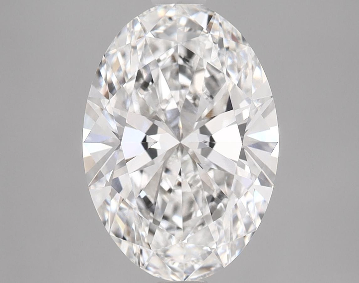 2.98 Carat Oval Shaped Ideal Cut VVS2 IGI Certified Lab Grown Diamond