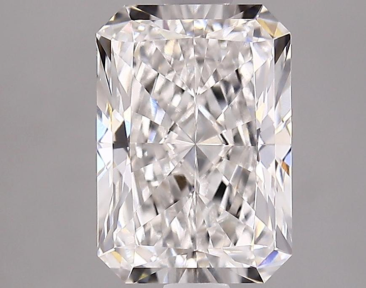 2.54 Carat Radiant Shaped Ideal Cut VVS2 IGI Certified Lab Grown Diamond