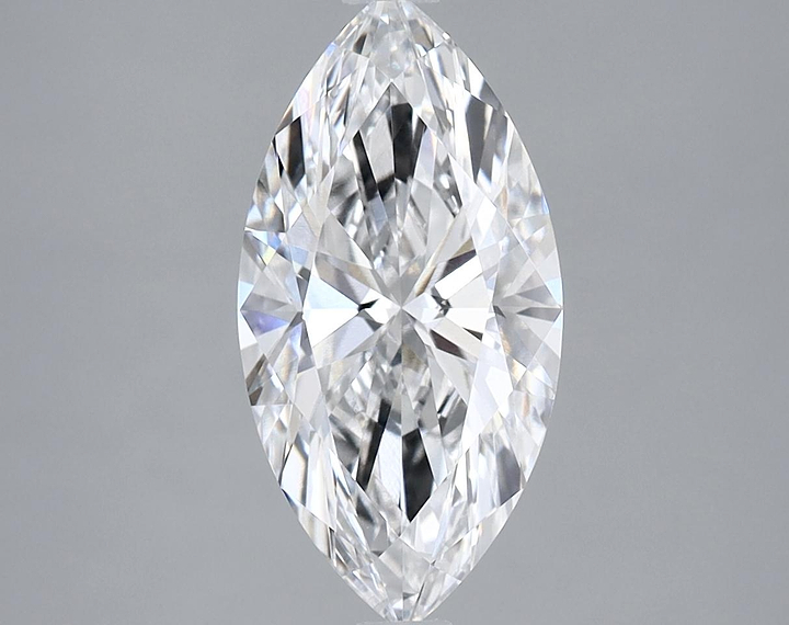 2.0 Carat Marquise Shaped Ideal Cut VVS1 IGI Certified Lab Grown Diamond