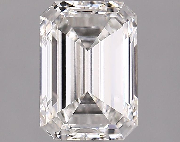2.03 Carat Emerald Shaped Ideal Cut VVS2 IGI Certified Lab Grown Diamond