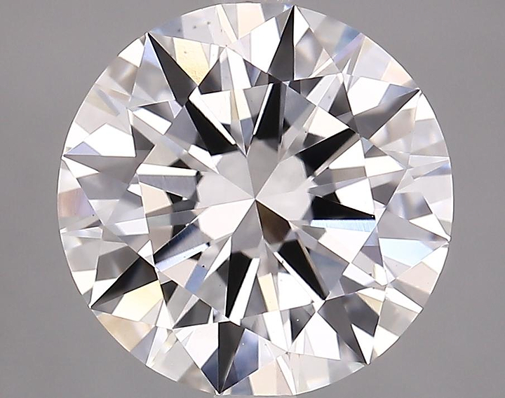 4.01 Carat Round Shaped Excellent Cut VS2 IGI Certified Lab Grown Diamond