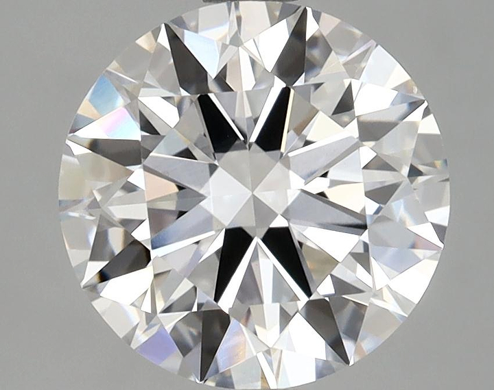 3.01 Carat Round Shaped Ideal Cut VVS2 IGI Certified Lab Grown Diamond