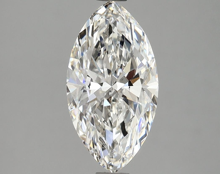 1.85 Carat Marquise Shaped Ideal Cut VVS2 IGI Certified Lab Grown Diamond