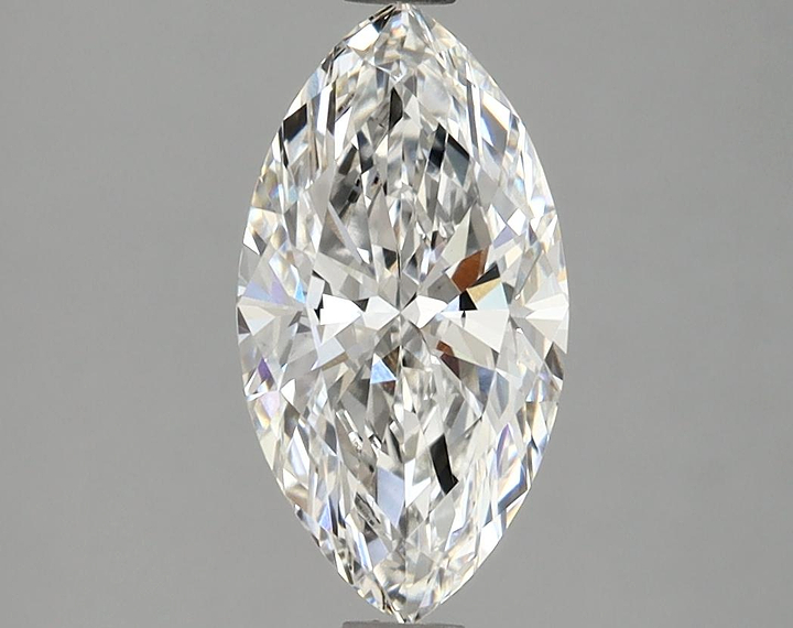 2.04 Carat Marquise Shaped Ideal Cut VVS2 IGI Certified Lab Grown Diamond