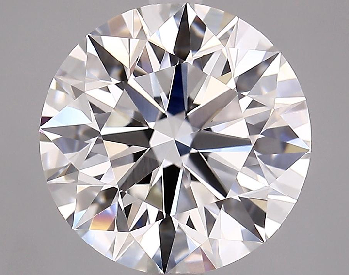6.0 Carat Round Shaped Excellent Cut VVS2 IGI Certified Lab Grown Diamond