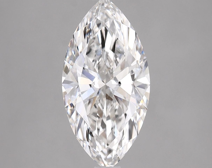 1.96 Carat Marquise Shaped Ideal Cut VVS2 IGI Certified Lab Grown Diamond