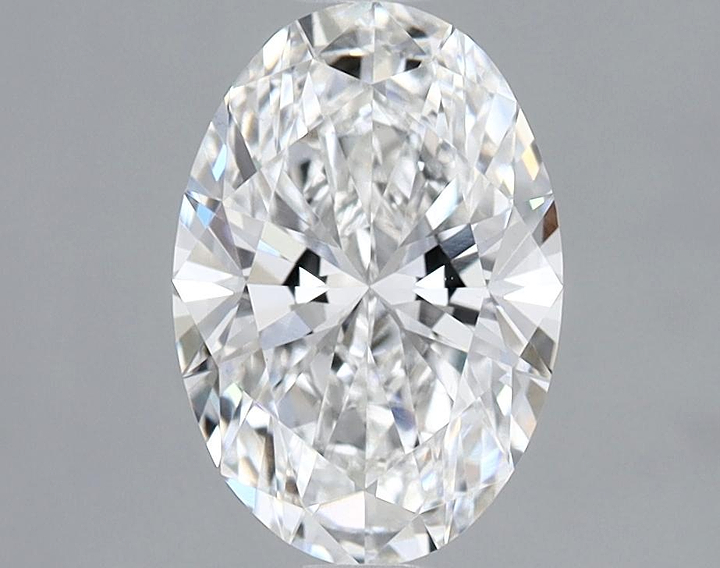 2.06 Carat Oval Shaped Ideal Cut VS1 IGI Certified Lab Grown Diamond