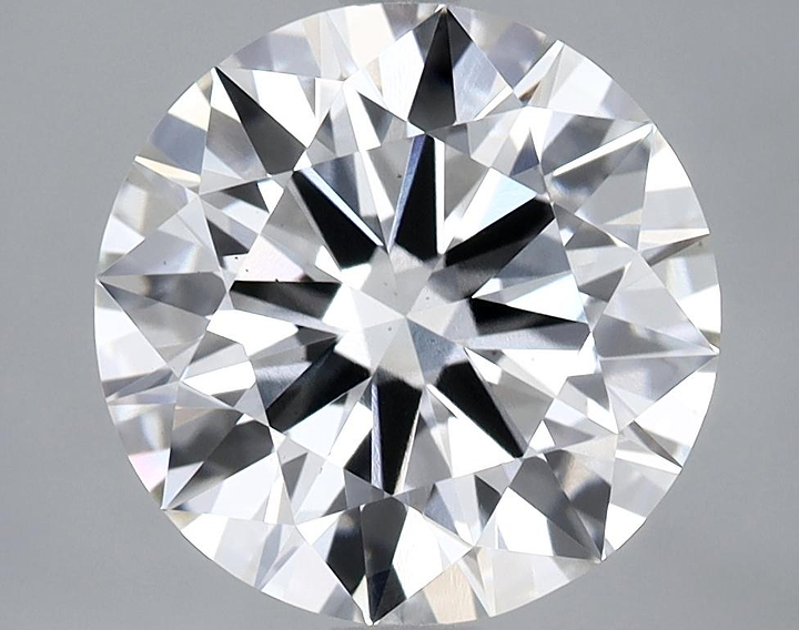 3.79 Carat Round Shaped Ideal Cut VS2 IGI Certified Lab Grown Diamond