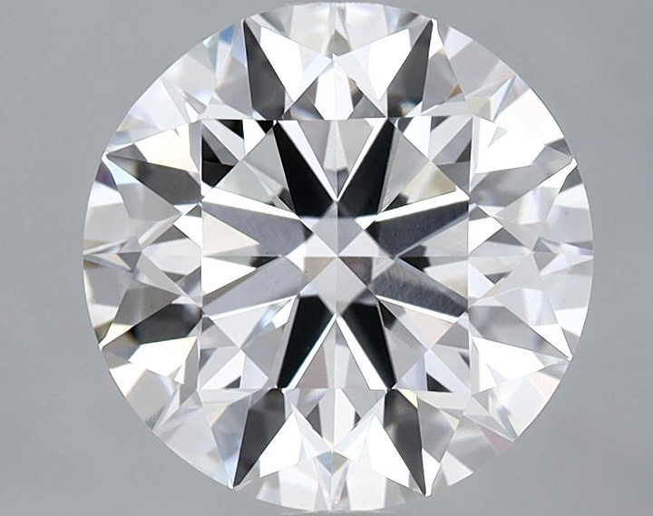 3.05 Carat Round Shaped Ideal Cut VVS2 IGI Certified Lab Grown Diamond