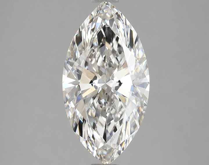 1.97 Carat Marquise Shaped Excellent Cut VS1 IGI Certified Lab Grown Diamond
