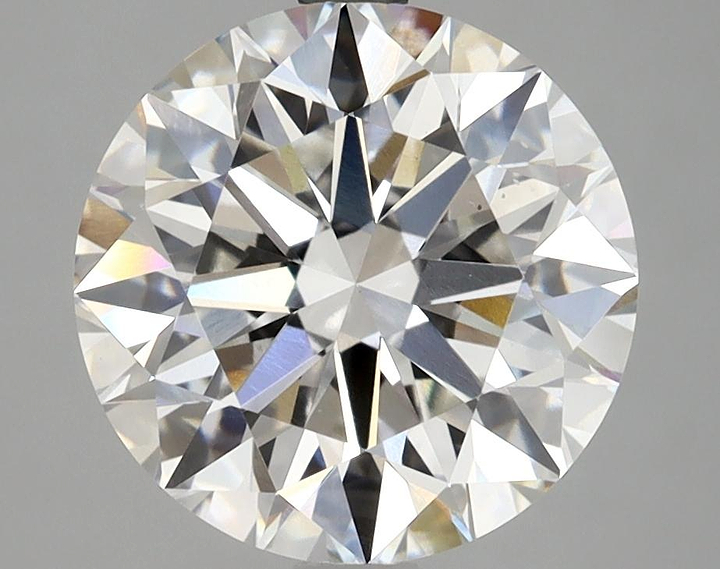 3.51 Carat Round Shaped Excellent Cut VS2 IGI Certified Lab Grown Diamond