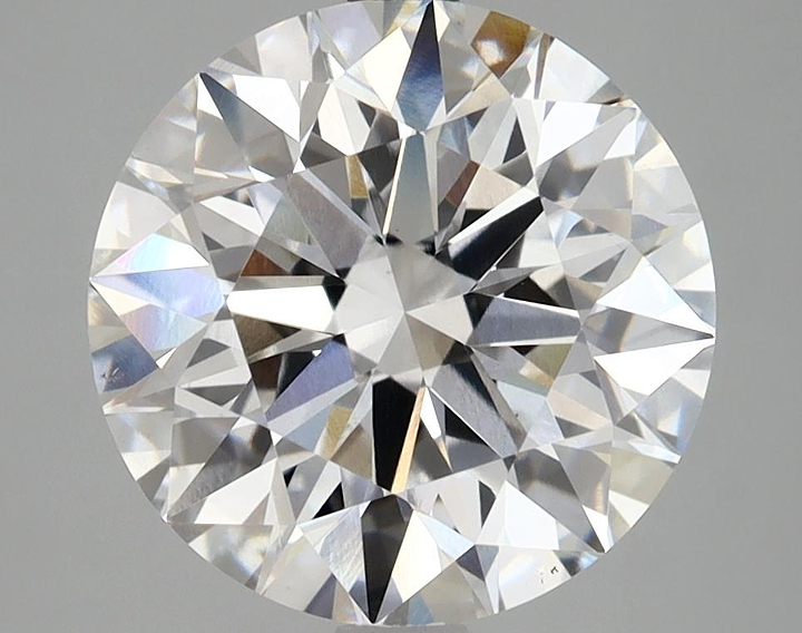 3.98 Carat Round Shaped Excellent Cut VS1 IGI Certified Lab Grown Diamond