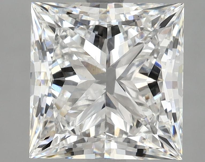 3.01 Carat Princess Shaped Ideal Cut VS1 IGI Certified Lab Grown Diamond