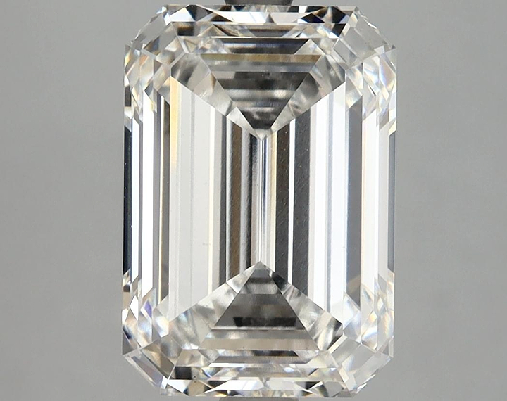 3.1 Carat Emerald Shaped Ideal Cut VS1 IGI Certified Lab Grown Diamond