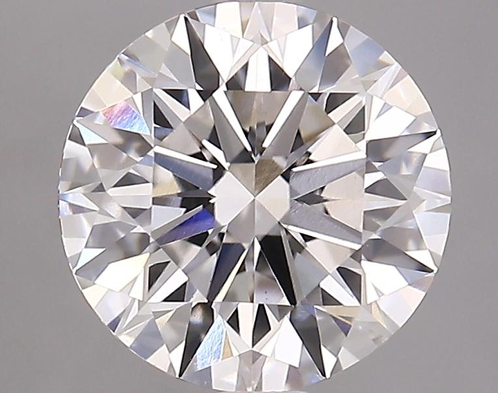 2.3 Carat Round Shaped Excellent Cut VVS2 IGI Certified Lab Grown Diamond