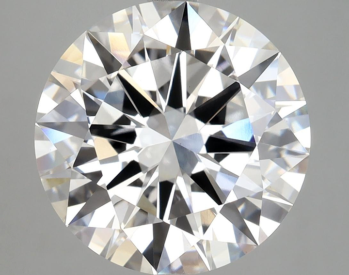 3.01 Carat Round Shaped Excellent Cut VVS2 IGI Certified Lab Grown Diamond