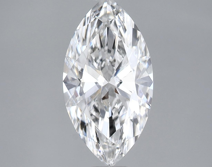 1.96 Carat Marquise Shaped Excellent Cut VS2 IGI Certified Lab Grown Diamond