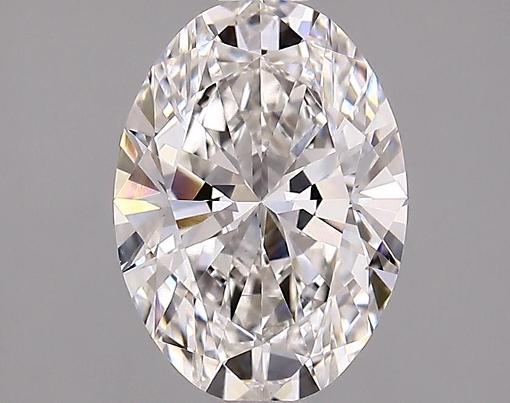 1.81 Carat Oval Shaped Ideal Cut VVS2 IGI Certified Lab Grown Diamond