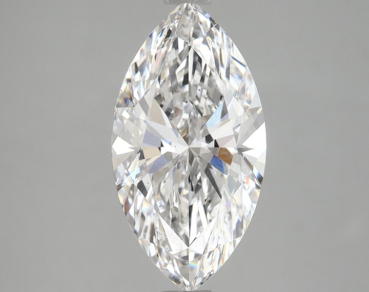 2.12 Carat Marquise Shaped Excellent Cut VS2 IGI Certified Lab Grown Diamond