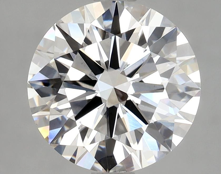 2.62 Carat Round Shaped Ideal Cut VVS2 IGI Certified Lab Grown Diamond